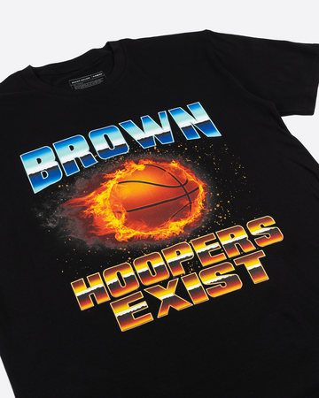Brown Hoopers Exist Tee