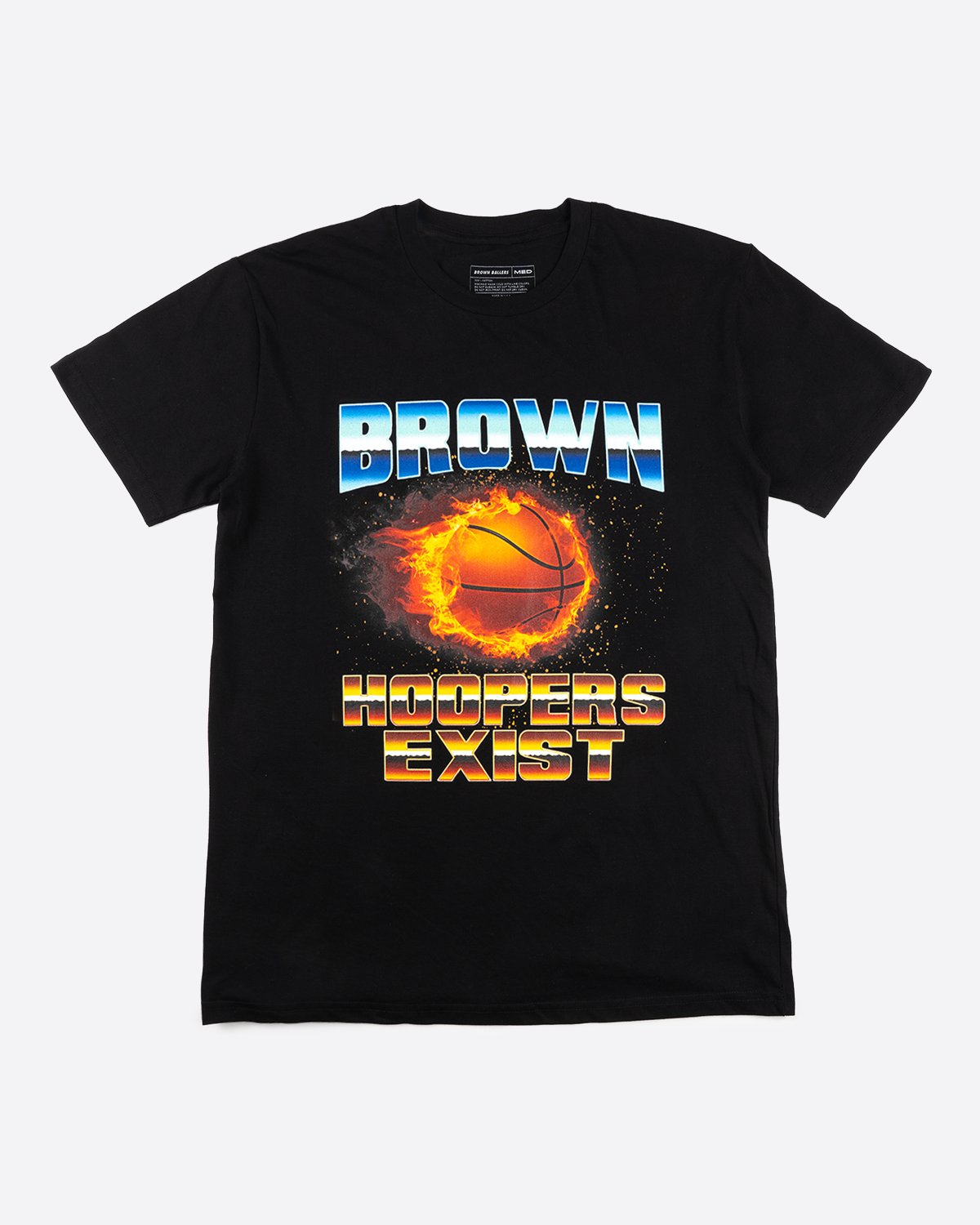 Brown Hoopers Exist Tee